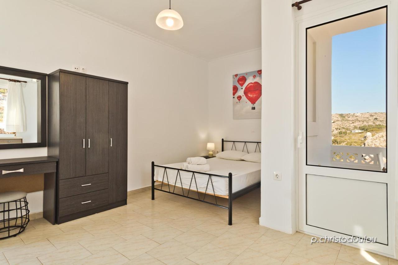Albatros Studios & Apartments Lefkos  外观 照片