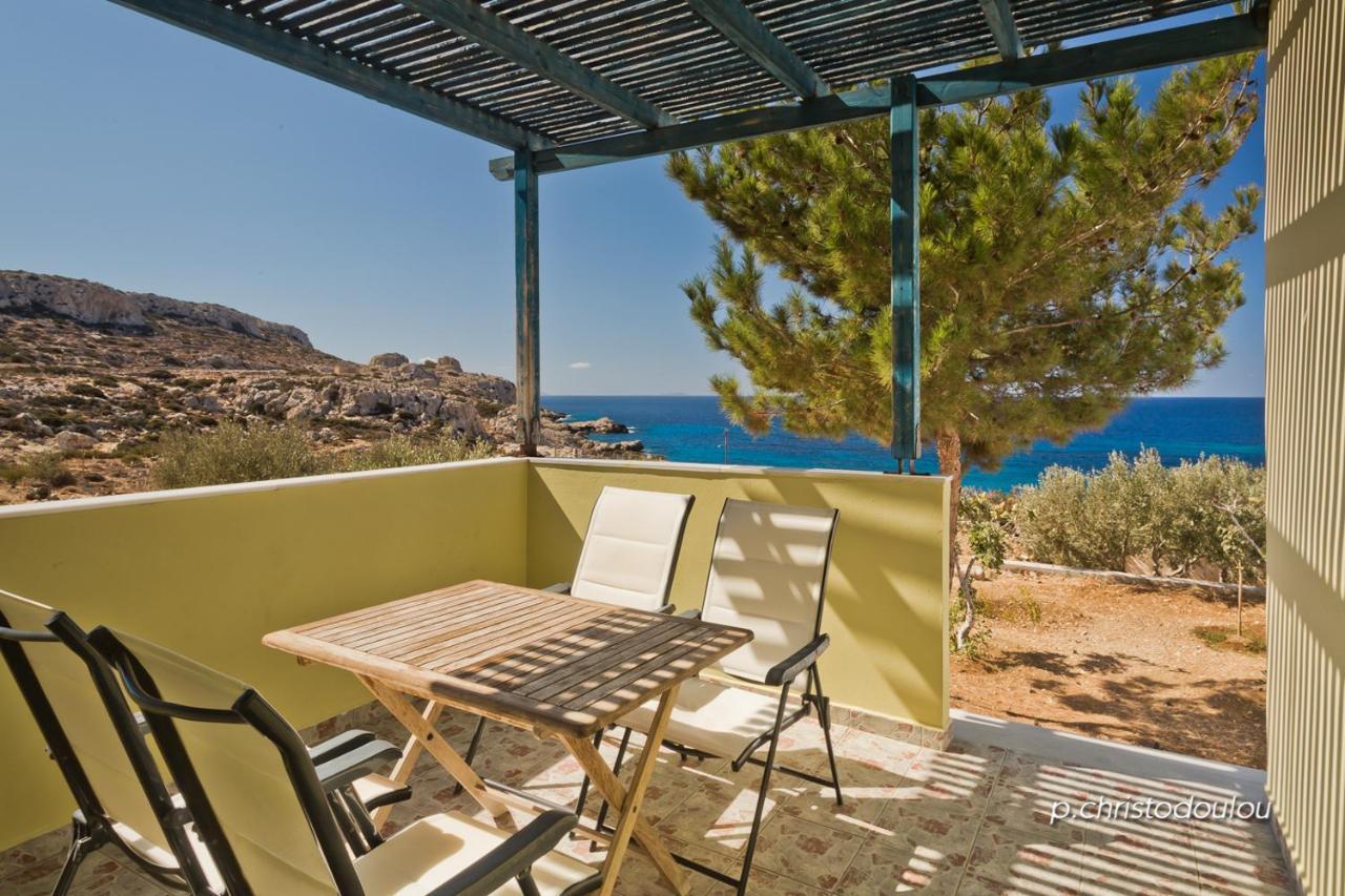 Albatros Studios & Apartments Lefkos  外观 照片