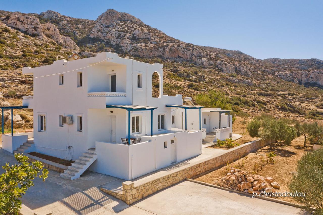 Albatros Studios & Apartments Lefkos  外观 照片