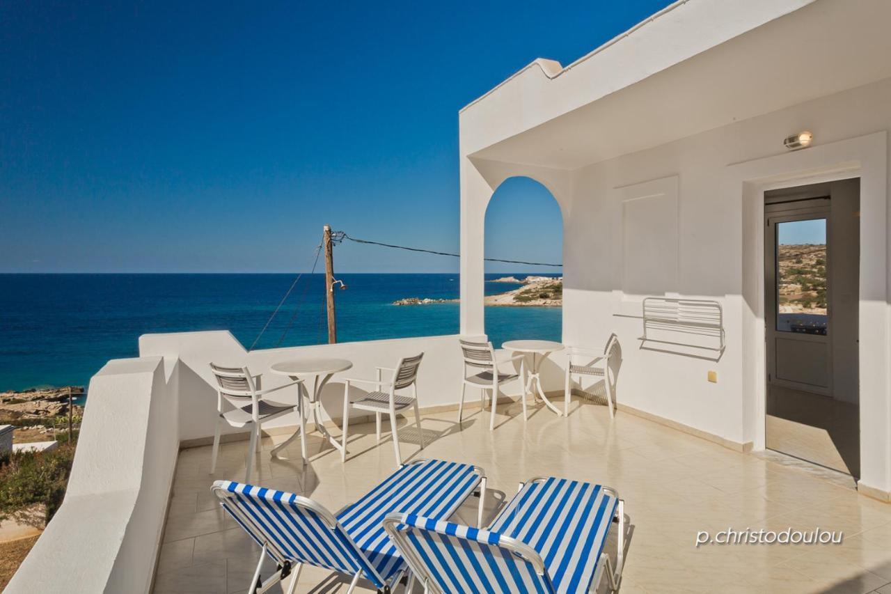 Albatros Studios & Apartments Lefkos  外观 照片