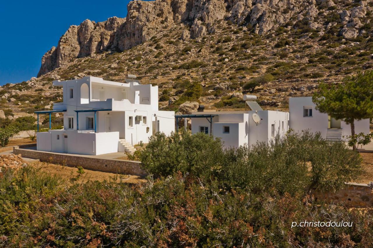 Albatros Studios & Apartments Lefkos  外观 照片