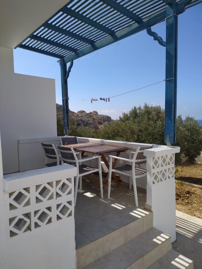 Albatros Studios & Apartments Lefkos  外观 照片